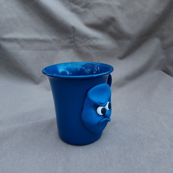 🧊🌀Mug Face 🔵 Blue - Picture 2 of 6
